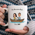 Couple on the same boat